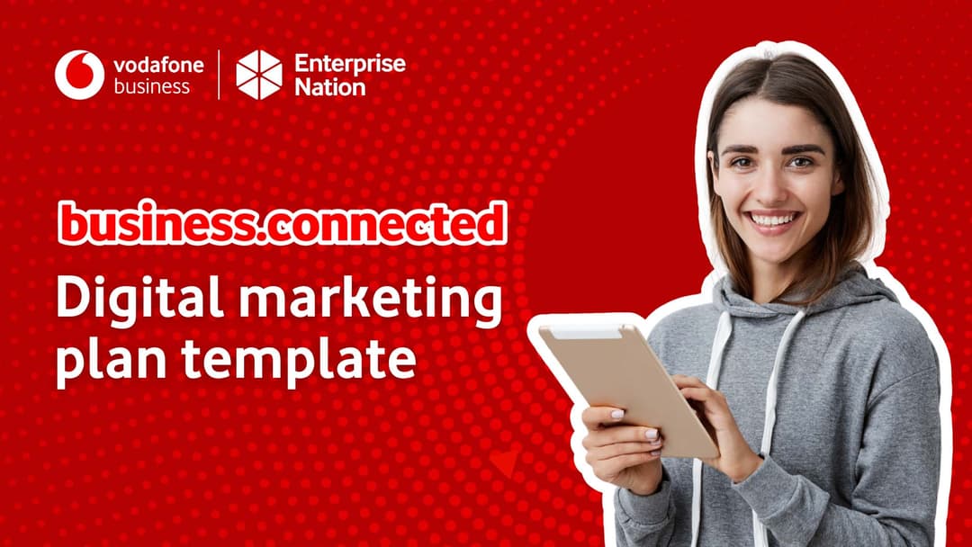 Digital marketing plan template